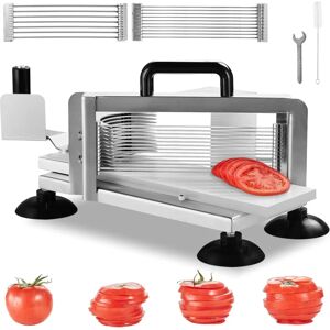 Vevor Coupe-Tomates Commercial en Acier Inoxydable - Publicité Vevor Coupe-Tomates Commercial en Acier Inoxydable - Publicité