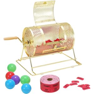 VEVOR Lotto Tambor - 2500 Tickets / 100 Bingokugeln - Robustes Veranstaltungsequipment VEVOR Lotto Tambor - 2500 Tickets / 100 Bingokugeln - Robustes Veranstaltungsequipment