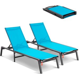 Vevor Aluminum Outdoor Lounge Chair - Adjustable, Waterproof, Foldable Vevor Aluminum Outdoor Lounge Chair - Adjustable, Waterproof, Foldable