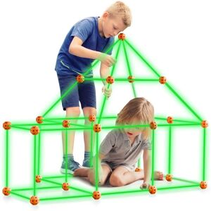 VEBOR Creative Glow-in-the-Dark Fort Building Kit - STEM Educational Toy VEBOR Creative Glow-in-the-Dark Fort Building Kit - STEM Educational Toy