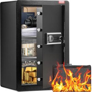 Succebuy Kompakter Safe mit Schlüssel & Passwort - Safe & Lock Box Succebuy Kompakter Safe mit Schlüssel & Passwort - Safe & Lock Box