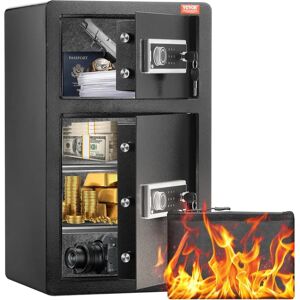 Succebuy Coffre Double Porte 4,5 pi³ avec Clé et Mot de Passe - Stockage Sûr - Publicité Succebuy Coffre Double Porte 4,5 pi³ avec Clé et Mot de Passe - Stockage Sûr - Publicité