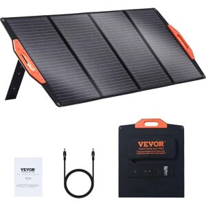 Vevor Panneau Solaire Monocristallin Portable 120W Pliable ETFE Kit de Chargeur - Publicité Vevor Panneau Solaire Monocristallin Portable 120W Pliable ETFE Kit de Chargeur - Publicité
