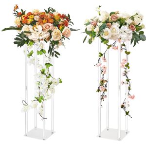 VEVOR 80cm magas esküvői virágtartó akrilnal VEVOR 80cm magas esküvői virágtartó akrilnal
