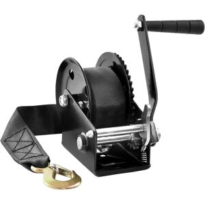 Vevor Heavy Duty Hand Winch - 1200lbs, 23ft Polyester Strap for Boat/ATV Vevor Heavy Duty Hand Winch - 1200lbs, 23ft Polyester Strap for Boat/ATV