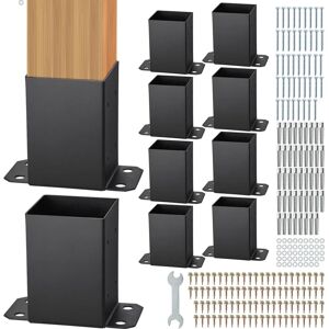 Vevor Post Base Bracket - Durable Steel Support for Decks Vevor Post Base Bracket - Durable Steel Support for Decks