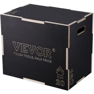 Vevor Boîte de saut pliométrique 3 en 1 - Bois Plyo de 24/20/16 pouces - Publicité Vevor Boîte de saut pliométrique 3 en 1 - Bois Plyo de 24/20/16 pouces - Publicité