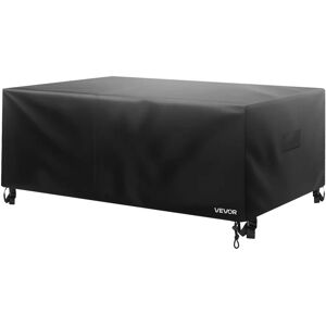 Succebuy Black Patio Furniture Cover - 279L x 213W x 71H - Outdoor Waterproof Cover Succebuy Black Patio Furniture Cover - 279L x 213W x 71H - Outdoor Waterproof Cover