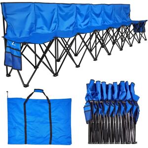 Vevor Portable Folding Chair - Supports 8 People - Side Pocket, Backrest Vevor Portable Folding Chair - Supports 8 People - Side Pocket, Backrest