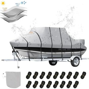 Vevor Couverture de Bateau T-Top - Étanche 24-26 pi Oxford Marine - Publicité Vevor Couverture de Bateau T-Top - Étanche 24-26 pi Oxford Marine - Publicité