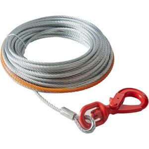 VEVOR Galvanized Steel Winch Cable - Heavy Duty 15,200 lbs - 3/8" x 100 ft VEVOR Galvanized Steel Winch Cable - Heavy Duty 15,200 lbs - 3/8" x 100 ft