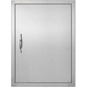 Vevor Porte d'accès en acier inoxydable pour cuisine extérieure - 20W x 27H pouces - Publicité Vevor Porte d'accès en acier inoxydable pour cuisine extérieure - 20W x 27H pouces - Publicité