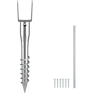 Vevor Ground Anchor - 100x70x700mm, Outdoor Fence Support Vevor Ground Anchor - 100x70x700mm, Outdoor Fence Support