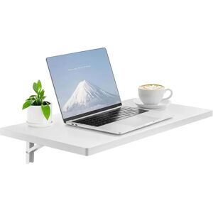 Vevor White Wall Mounted Folding Table - Wall Mount Drop Leaf Desk Vevor White Wall Mounted Folding Table - Wall Mount Drop Leaf Desk