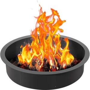 VEVOR Fire Pit Ring - Durable Steel, 40" Dia, Black VEVOR Fire Pit Ring - Durable Steel, 40" Dia, Black