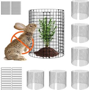 Vevor Plant Protector - 6 Pack, Metal Mesh Garden Cage Vevor Plant Protector - 6 Pack, Metal Mesh Garden Cage