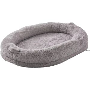 Vevor Human Dog Bed - Washable Velvet Cover - Orthopedic Foam - Light Grey Vevor Human Dog Bed - Washable Velvet Cover - Orthopedic Foam - Light Grey