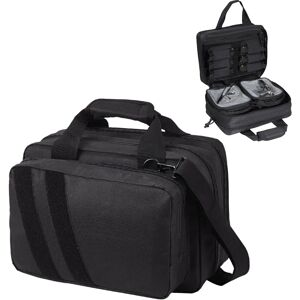 Vevor Range Bag - Pistol & Gun Range Bag with 2 Pistol Pockets & 6 Magazines - Black Vevor Range Bag - Pistol & Gun Range Bag with 2 Pistol Pockets & 6 Magazines - Black