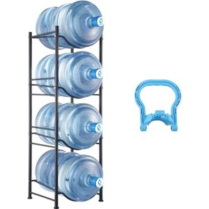 Vevor 4-Tier Water Jug Holder - Water Bottle Rack for Kitchen & Office Vevor 4-Tier Water Jug Holder - Water Bottle Rack for Kitchen & Office