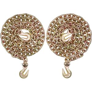 Vevor G80 Transport Binder Chain - 3/8" x 10.3' - 2 Pack Vevor G80 Transport Binder Chain - 3/8" x 10.3' - 2 Pack