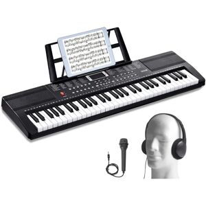 Piano Numérique VEVOR - Clavier portable de 61 touches avec 200 sons et rythmes - Publicité Piano Numérique VEVOR - Clavier portable de 61 touches avec 200 sons et rythmes - Publicité