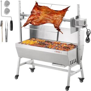 Succebuy Parrilla de Rotisserie de Acero Inoxidable - 35 Pulgadas, 90 Libras, Motor de 42W Succebuy Parrilla de Rotisserie de Acero Inoxidable - 35 Pulgadas, 90 Libras, Motor de 42W