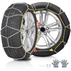 Vevor Snow Chains - High-Resistance Manganese Steel - Stable Driving Vevor Snow Chains - High-Resistance Manganese Steel - Stable Driving