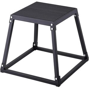 VESTOR Plyometric Jump Box - 18in, Black Fitness Equipment VESTOR Plyometric Jump Box - 18in, Black Fitness Equipment