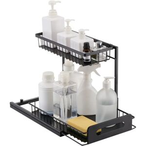 VEVOR Storage Organizer - 2 Levels - Rust-Resistant - Bathroom/Kitchen VEVOR Storage Organizer - 2 Levels - Rust-Resistant - Bathroom/Kitchen