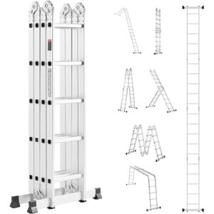 Vevor - Échelle Pliable Multi-Usage - 7-en-1 Télescopique Ajustable - 19ft Hauteur d'Extension - Publicité Vevor - Échelle Pliable Multi-Usage - 7-en-1 Télescopique Ajustable - 19ft Hauteur d'Extension - Publicité