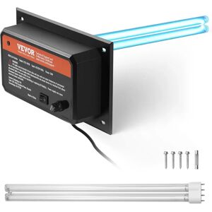Vevor Svart 2112-UV36 Luftfuktare - HVAC, 36W, UV UVC, 16 tum Vevor Svart 2112-UV36 Luftfuktare - HVAC, 36W, UV UVC, 16 tum