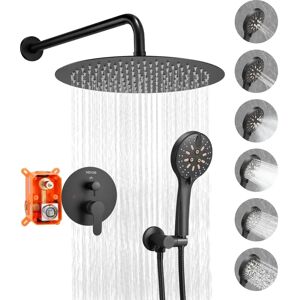 Set rubinetto doccia Vevor 30,5 cm nero opaco - Sistema doccia Set rubinetto doccia Vevor 30,5 cm nero opaco - Sistema doccia