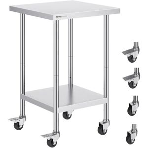 Succebuy Stainless Steel Work Table - 24x24x38 Inch - Commercial Kitchen Succebuy Stainless Steel Work Table - 24x24x38 Inch - Commercial Kitchen