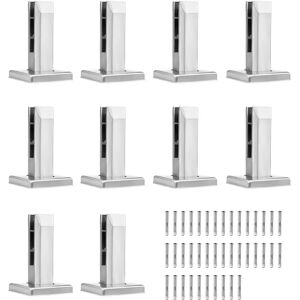 Vevor Stainless Steel Glass Clamp - Adjustable for 0.31-0.47" Glass - Silver - Product Type Vevor Stainless Steel Glass Clamp - Adjustable for 0.31-0.47" Glass - Silver - Product Type