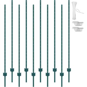 Vevor Pali T di 6 piedi - Giardino, Cortile, Fattoria, Filo esterno Vevor Pali T di 6 piedi - Giardino, Cortile, Fattoria, Filo esterno