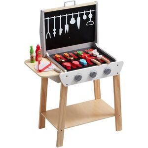 VEVOR Kids Wooden Play Grill Set - Imaginative Role Play for Children VEVOR Kids Wooden Play Grill Set - Imaginative Role Play for Children