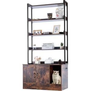 VEVOR Cat Litter Box Furniture - Elegant, Spacious, Durable VEVOR Cat Litter Box Furniture - Elegant, Spacious, Durable