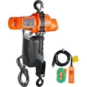 Vevor Elektrisk kedjehiss - 2200 lbs, 10 ft höjd, trådbunden fjärrkontroll Vevor Elektrisk kedjehiss - 2200 lbs, 10 ft höjd, trådbunden fjärrkontroll