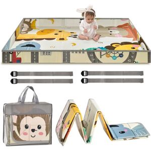Vevor Baby Play Mat - Multicolor Foldable Waterproof for Crawling & Playing Vevor Baby Play Mat - Multicolor Foldable Waterproof for Crawling & Playing