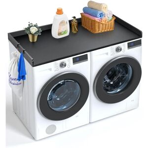 Vevor Vevor Plan de Travail pour Lave-Linge Sèche-Linge - Noir - 54" x 27" en Bois Résistant à l'Eau - Publicité Vevor Vevor Plan de Travail pour Lave-Linge Sèche-Linge - Noir - 54" x 27" en Bois Résistant à l'Eau - Publicité