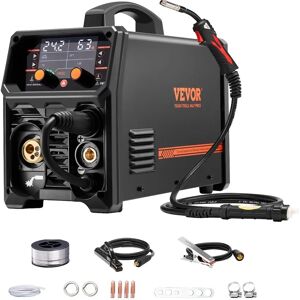 Vevor Pro Soudeur MIG - 200Amp 5-en-1 Synergique MIG Pluse/Gas MIG/Flux Core/MMA/Lift TIG - Publicité Vevor Pro Soudeur MIG - 200Amp 5-en-1 Synergique MIG Pluse/Gas MIG/Flux Core/MMA/Lift TIG - Publicité