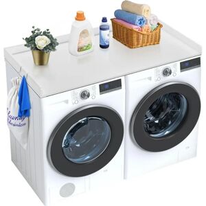 Vevor Washer Dryer Countertop - Multifunctional Space and Hooks Vevor Washer Dryer Countertop - Multifunctional Space and Hooks
