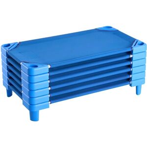 Vevor Blaue stapelbare Kinder-Schlafbetten - Kinderzimmerbett für Vorschule & Kleinkinder Vevor Blaue stapelbare Kinder-Schlafbetten - Kinderzimmerbett für Vorschule & Kleinkinder
