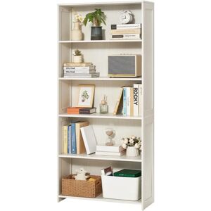 Vevor 5 Tier Wide Bookshelf - Bookshelf Vevor 5 Tier Wide Bookshelf - Bookshelf