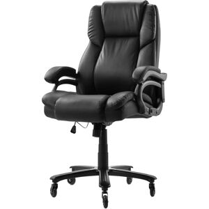 Vevor Office Chair - Adjustable Height, Lumbar Support, Black - Office Chair Vevor Office Chair - Adjustable Height, Lumbar Support, Black - Office Chair