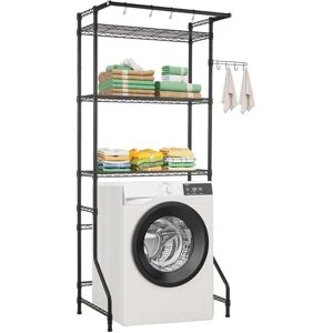 Vevor Storage Shelf for Washer Dryer - Black Vevor Storage Shelf for Washer Dryer - Black
