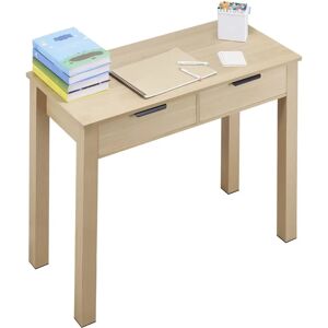 Vevor Small Desk With Drawer Kids Desk - Study Table, Light Wood Vevor Small Desk With Drawer Kids Desk - Study Table, Light Wood