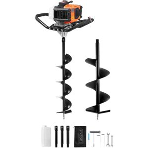 VEVOR Gasoline Post Driver - 52 cc, 1450 W, with 150/250mm Bits - Post Driver VEVOR Gasoline Post Driver - 52 cc, 1450 W, with 150/250mm Bits - Post Driver
