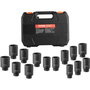 VEVOR Impact Socket Set 612 Pcs 27-39mm 1/2" Drive VEVOR Impact Socket Set 612 Pcs 27-39mm 1/2" Drive