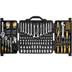 VEVOR 207 PCS Mechanical Tool Set - High-Performance Alloy, Chrome VEVOR 207 PCS Mechanical Tool Set - High-Performance Alloy, Chrome